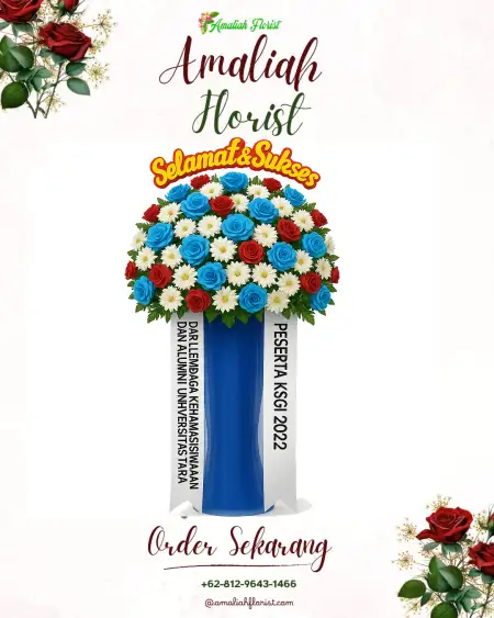 Standing Flowers Gedung Nasional